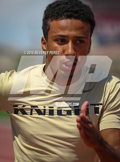Thumbnail 3 in Golden League CIF Finals (Boys Sprints & Hurdles) photogallery.