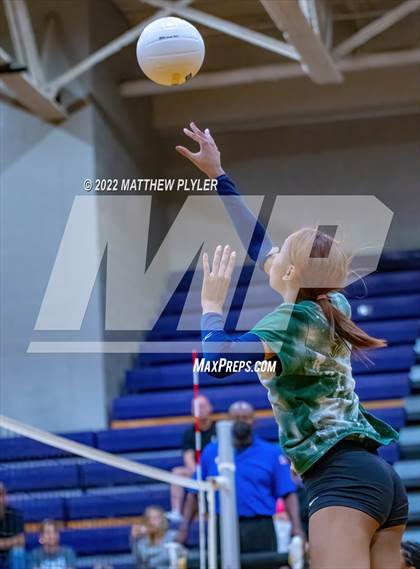 Thumbnail 1 in Cape Fear vs Pine Forest (Jack Britt's 19th Annual Volleyball Jamboree)(scrimmage) photogallery.