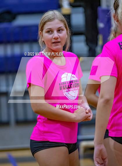 Thumbnail 3 in Cape Fear vs Pine Forest (Jack Britt's 19th Annual Volleyball Jamboree)(scrimmage) photogallery.