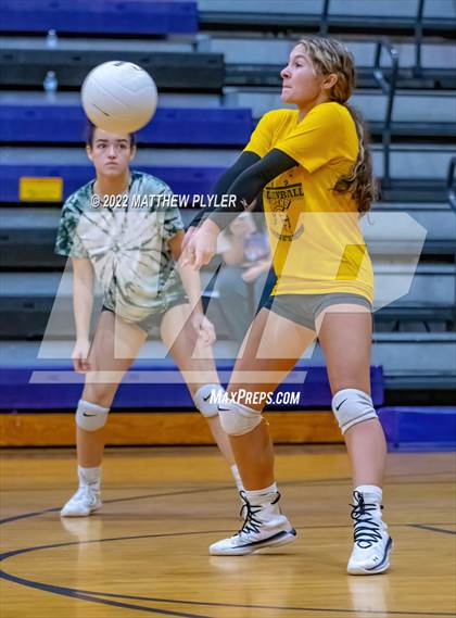 Thumbnail 3 in Cape Fear vs Pine Forest (Jack Britt's 19th Annual Volleyball Jamboree)(scrimmage) photogallery.