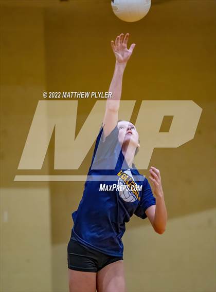 Thumbnail 3 in Cape Fear vs Pine Forest (Jack Britt's 19th Annual Volleyball Jamboree)(scrimmage) photogallery.