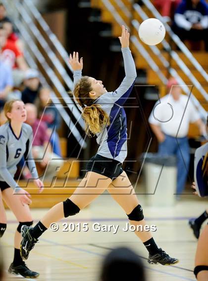 Thumbnail 2 in Stone Ridge Christian vs. Woodland Christian (CIF SJS D6 Final) photogallery.