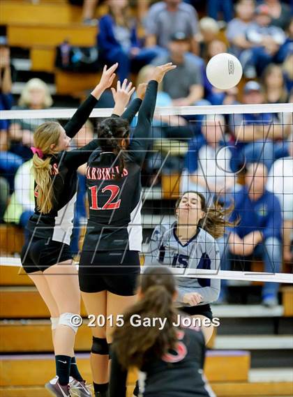 Thumbnail 2 in Stone Ridge Christian vs. Woodland Christian (CIF SJS D6 Final) photogallery.