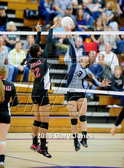 Thumbnail 1 in Stone Ridge Christian vs. Woodland Christian (CIF SJS D6 Final) photogallery.