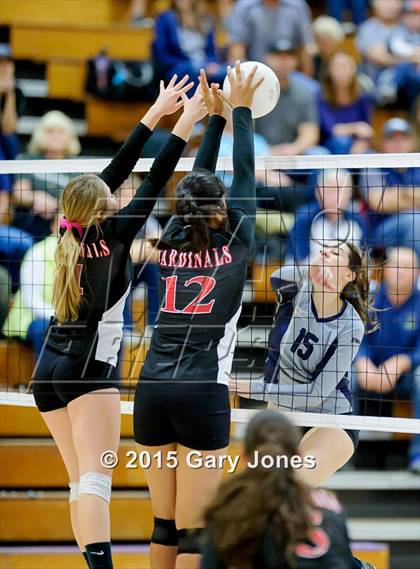 Thumbnail 1 in Stone Ridge Christian vs. Woodland Christian (CIF SJS D6 Final) photogallery.