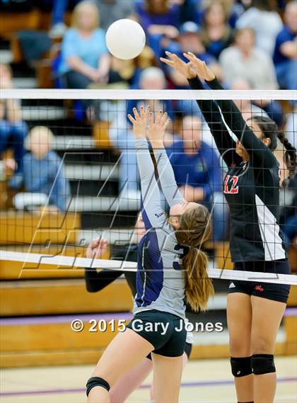 Thumbnail 1 in Stone Ridge Christian vs. Woodland Christian (CIF SJS D6 Final) photogallery.