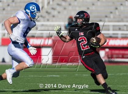 Thumbnail 3 in Dixie vs. Hurricane (UHSAA 3AA Final) photogallery.
