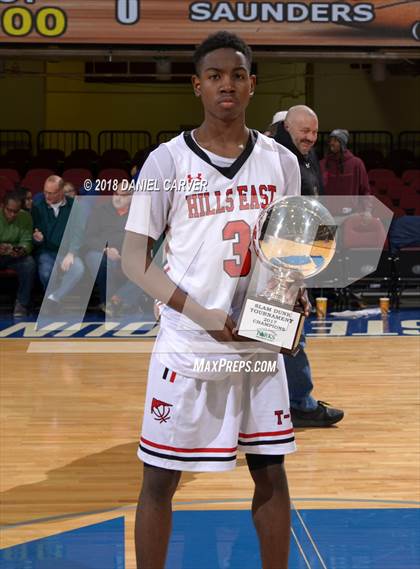 Thumbnail 2 in Half Hollow Hills East @ Saunders Trades & Tech (Slam Dunk Tournament) photogallery.