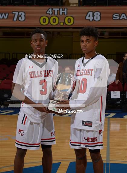 Thumbnail 2 in Half Hollow Hills East @ Saunders Trades & Tech (Slam Dunk Tournament) photogallery.