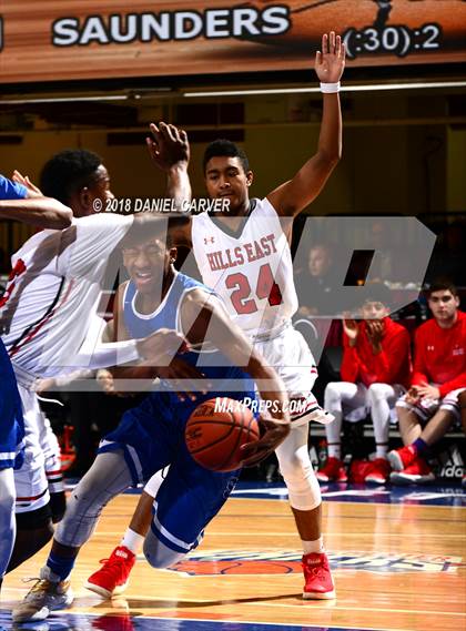 Thumbnail 1 in Half Hollow Hills East @ Saunders Trades & Tech (Slam Dunk Tournament) photogallery.