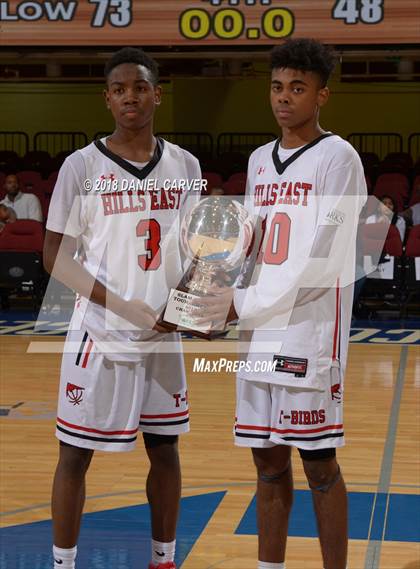 Thumbnail 3 in Half Hollow Hills East @ Saunders Trades & Tech (Slam Dunk Tournament) photogallery.