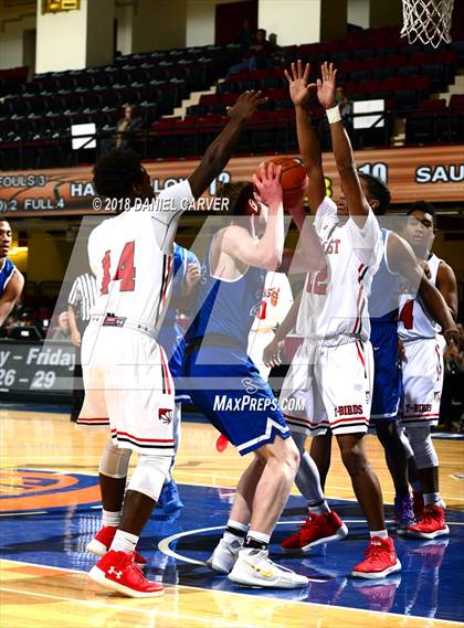 Thumbnail 2 in Half Hollow Hills East @ Saunders Trades & Tech (Slam Dunk Tournament) photogallery.