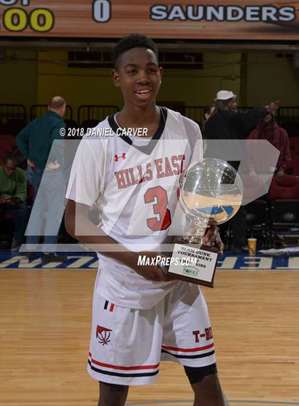 Thumbnail 2 in Half Hollow Hills East @ Saunders Trades & Tech (Slam Dunk Tournament) photogallery.