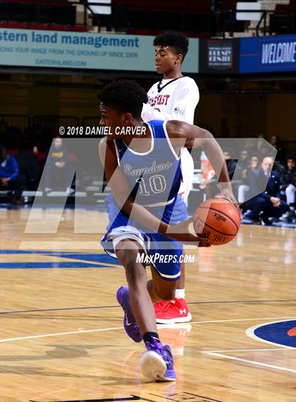 Thumbnail 2 in Half Hollow Hills East @ Saunders Trades & Tech (Slam Dunk Tournament) photogallery.