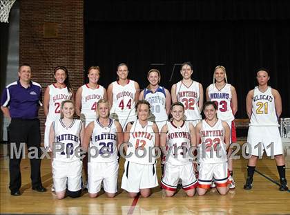 Thumbnail 1 in 9th Annual Carlinville Rotary Club Mid-Illinois All-Star Basketball Classic photogallery.