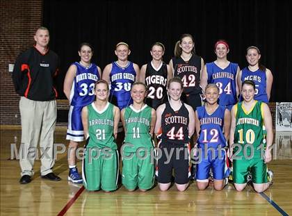 Thumbnail 2 in 9th Annual Carlinville Rotary Club Mid-Illinois All-Star Basketball Classic photogallery.