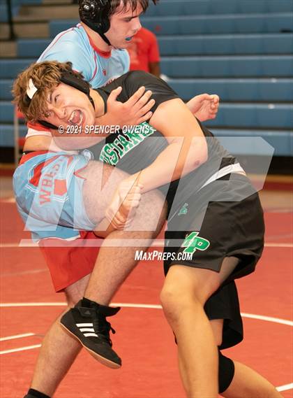 Thumbnail 1 in Tri-Meet: Myers Park, Weddington @ Olympic photogallery.