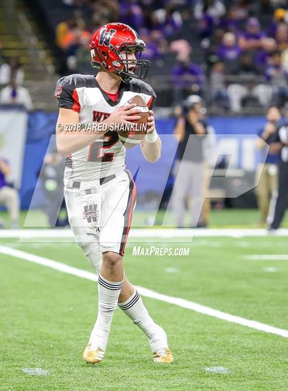 Thumbnail 1 in Welsh vs. Amite (LHSAA 2A Final) photogallery.