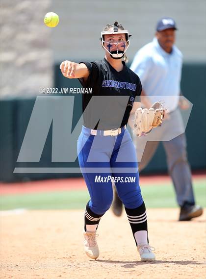 Thumbnail 3 in Georgetown @ Aledo (UIL 5A Softball Semifinal) photogallery.