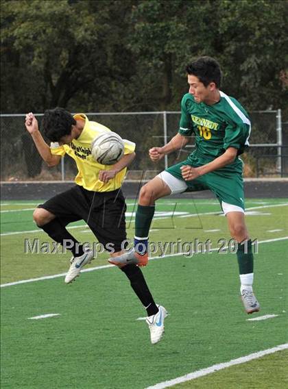 Thumbnail 3 in Kennedy @ Rio Linda (CIF SJS D2 Playoffs) photogallery.