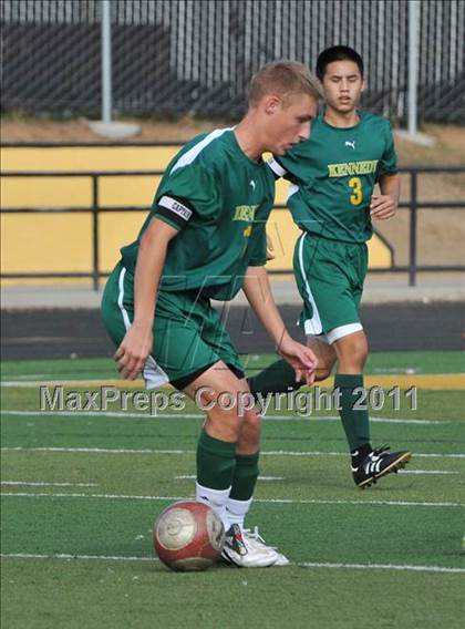 Thumbnail 2 in Kennedy @ Rio Linda (CIF SJS D2 Playoffs) photogallery.