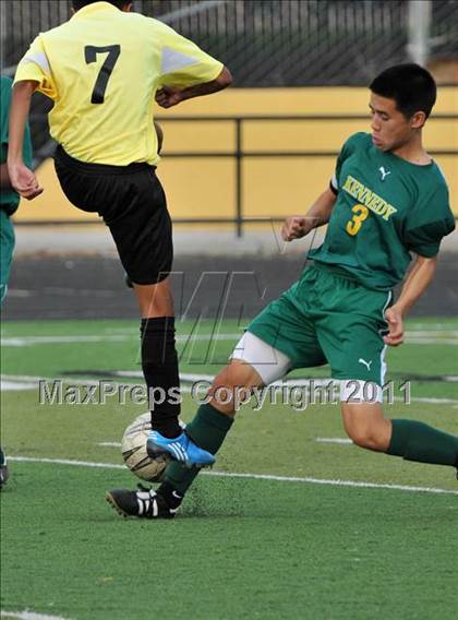Thumbnail 3 in Kennedy @ Rio Linda (CIF SJS D2 Playoffs) photogallery.