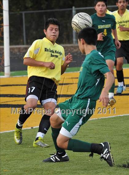 Thumbnail 2 in Kennedy @ Rio Linda (CIF SJS D2 Playoffs) photogallery.