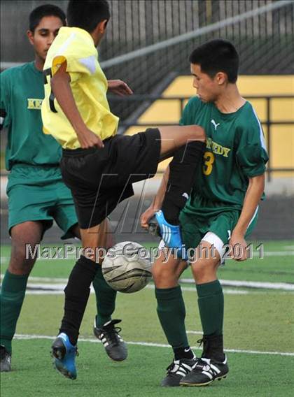 Thumbnail 2 in Kennedy @ Rio Linda (CIF SJS D2 Playoffs) photogallery.