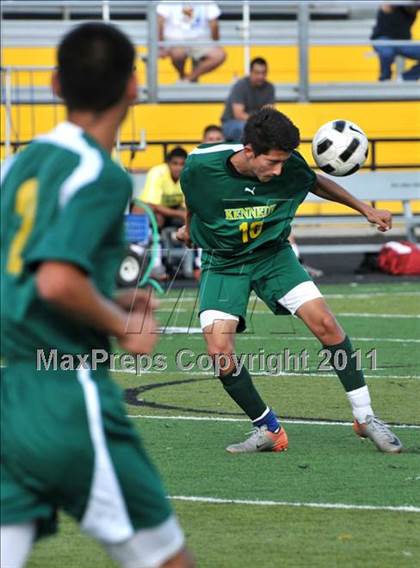 Thumbnail 3 in Kennedy @ Rio Linda (CIF SJS D2 Playoffs) photogallery.