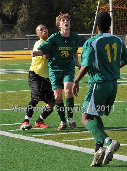 Thumbnail 2 in Kennedy @ Rio Linda (CIF SJS D2 Playoffs) photogallery.