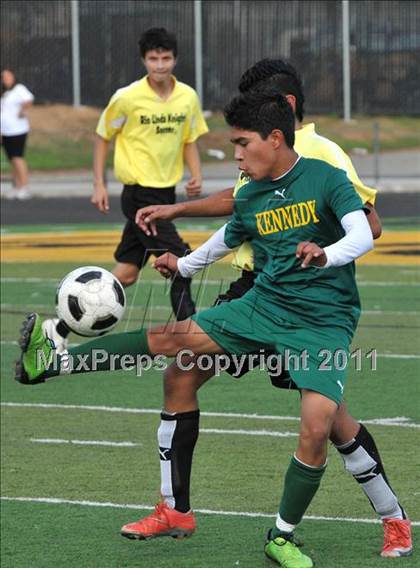 Thumbnail 3 in Kennedy @ Rio Linda (CIF SJS D2 Playoffs) photogallery.