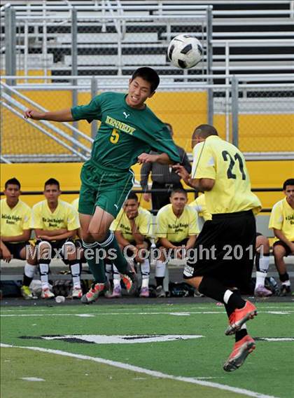 Thumbnail 1 in Kennedy @ Rio Linda (CIF SJS D2 Playoffs) photogallery.