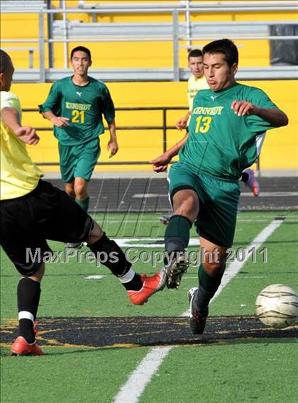 Thumbnail 3 in Kennedy @ Rio Linda (CIF SJS D2 Playoffs) photogallery.