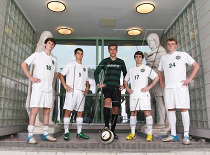Thumbnail 2 in Delbarton (Preseason Early Contenders Soccer Photo Shoot) photogallery.