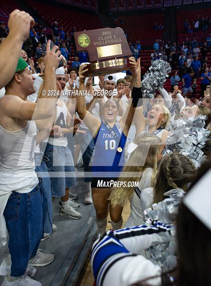 Thumbnail 2 in Papillion-LaVista South vs. Elkhorn South (NSAA Class A Final) photogallery.