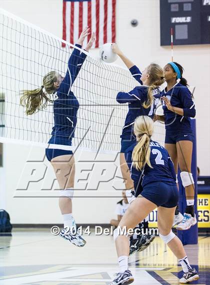 Thumbnail 1 in Berkeley Prep vs. Academy of the Holy Names photogallery.