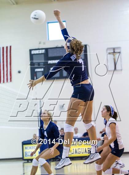 Thumbnail 3 in Berkeley Prep vs. Academy of the Holy Names photogallery.