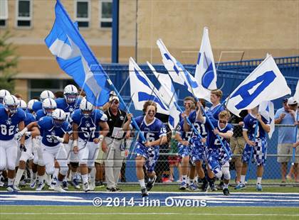 Thumbnail 3 in East St. Louis @ St. Xavier (2014 Crosstown Showdown) photogallery.