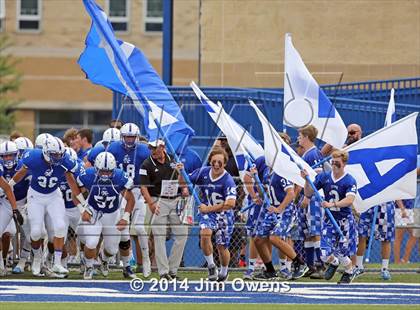 Thumbnail 1 in East St. Louis @ St. Xavier (2014 Crosstown Showdown) photogallery.