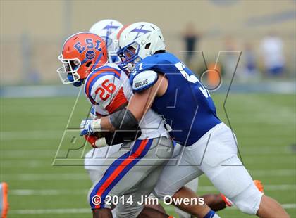 Thumbnail 2 in East St. Louis @ St. Xavier (2014 Crosstown Showdown) photogallery.