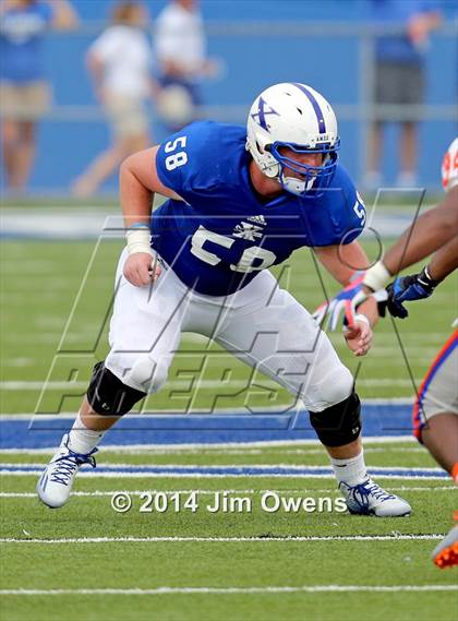 Thumbnail 1 in East St. Louis @ St. Xavier (2014 Crosstown Showdown) photogallery.