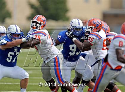 Thumbnail 2 in East St. Louis @ St. Xavier (2014 Crosstown Showdown) photogallery.