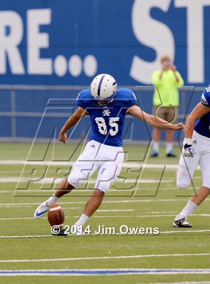 Thumbnail 1 in East St. Louis @ St. Xavier (2014 Crosstown Showdown) photogallery.
