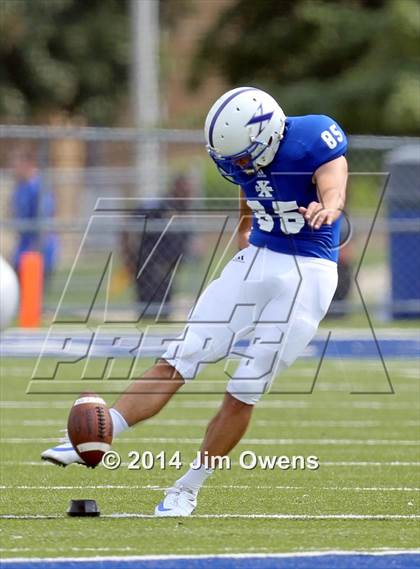 Thumbnail 2 in East St. Louis @ St. Xavier (2014 Crosstown Showdown) photogallery.