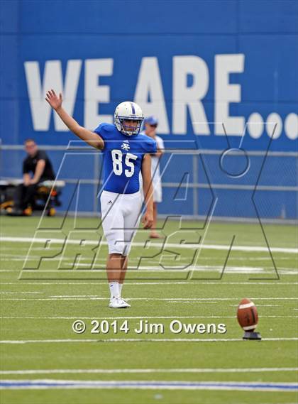 Thumbnail 2 in East St. Louis @ St. Xavier (2014 Crosstown Showdown) photogallery.
