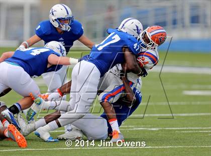 Thumbnail 3 in East St. Louis @ St. Xavier (2014 Crosstown Showdown) photogallery.