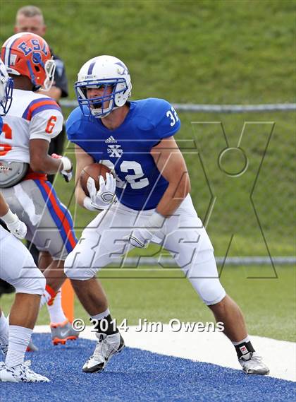 Thumbnail 2 in East St. Louis @ St. Xavier (2014 Crosstown Showdown) photogallery.