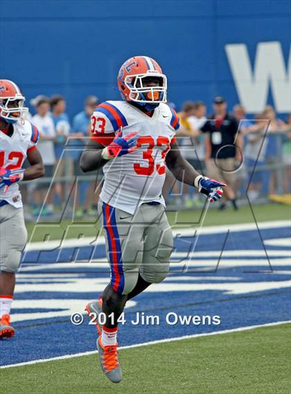 Thumbnail 3 in East St. Louis @ St. Xavier (2014 Crosstown Showdown) photogallery.