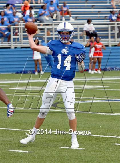 Thumbnail 2 in East St. Louis @ St. Xavier (2014 Crosstown Showdown) photogallery.
