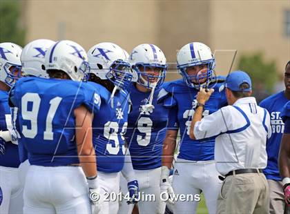 Thumbnail 3 in East St. Louis @ St. Xavier (2014 Crosstown Showdown) photogallery.
